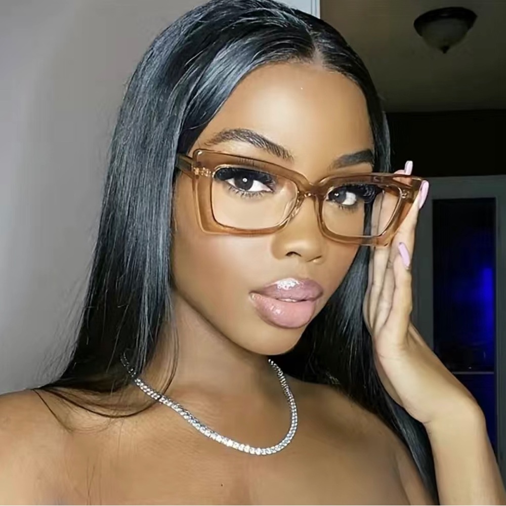 Red Stylish Blue Light Blocking Glasses
